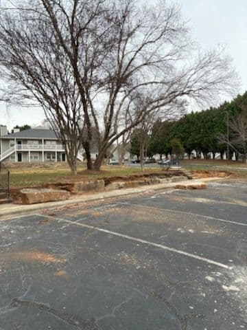 Boulder Wall Relocation in Greensboro