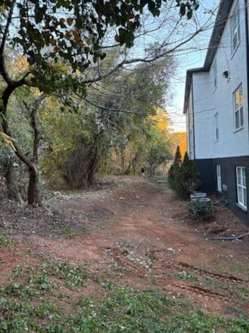 Gallery photos for Clearing for a Fence Installation in Greensboro NC: Image #2